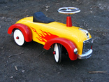 Racing Car - Flame Design