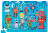 Robot Puzzle with Poster