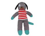 Andiamo the knitted puppy